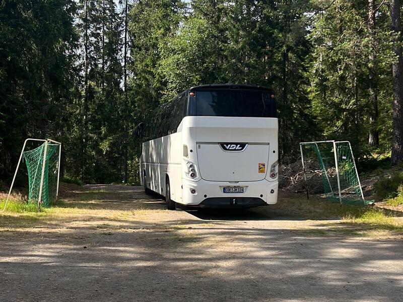 Der Bus rollt ca. 1000km in Richtung Marl zurück